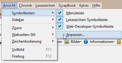 Firefox 29 - Titelleiste anzeigen